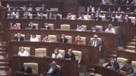 Greceanîi, Furculiță și Starîș, la conducerea fracțiunii Comuniștilor și Socialiștilor
